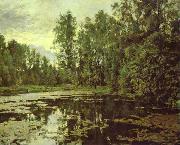 Valentin Serov the Overgrown Pond. Domotcanovo Germany oil painting artist
